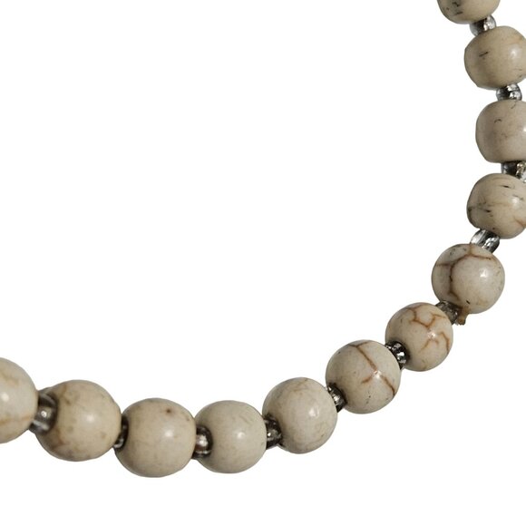 Boho Handcrafted Beaded Bracelet Copper Tree Pendant Nature Fashion Jewelry - Picture 2 of 5